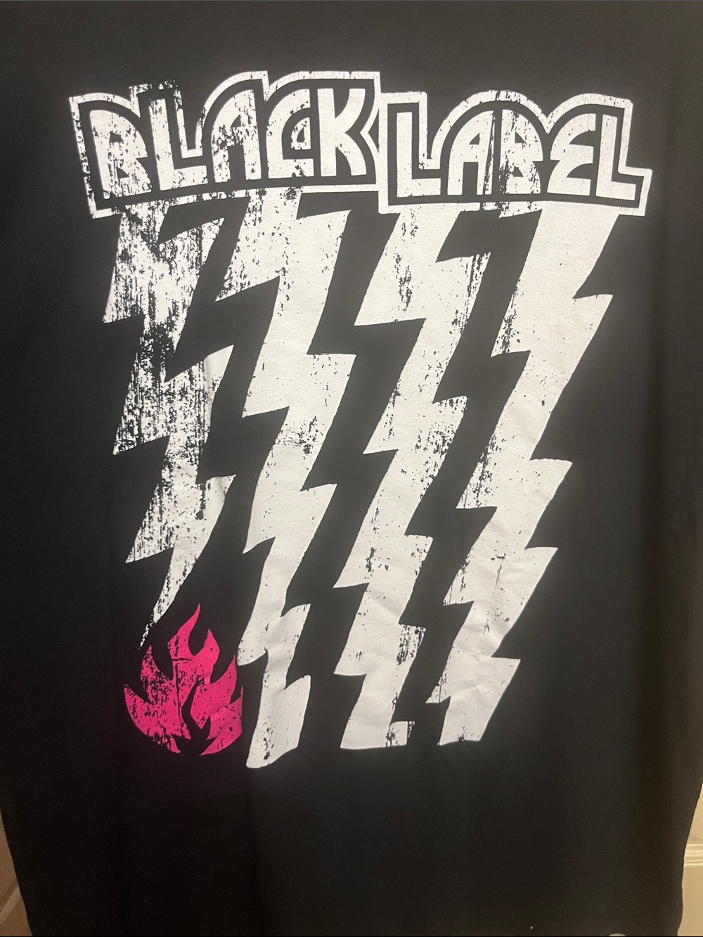 Black Label Skateboards “Bolts” XL Shirt